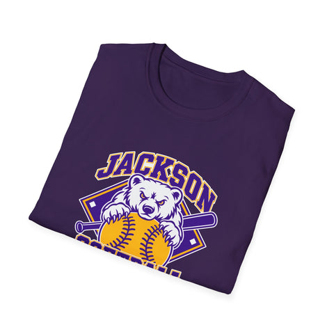 Jackson Polar Bears Softball Mascot T-Shirt