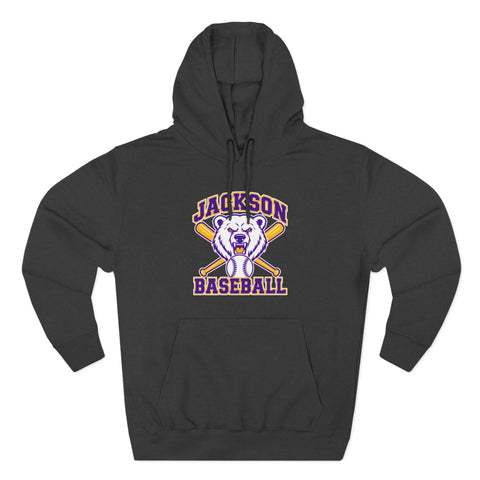 Jackson Polar Bears Baseball Mascot Hoodie