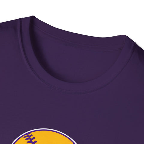 Jackson Polar Bears Softball Retro Type T-Shirt