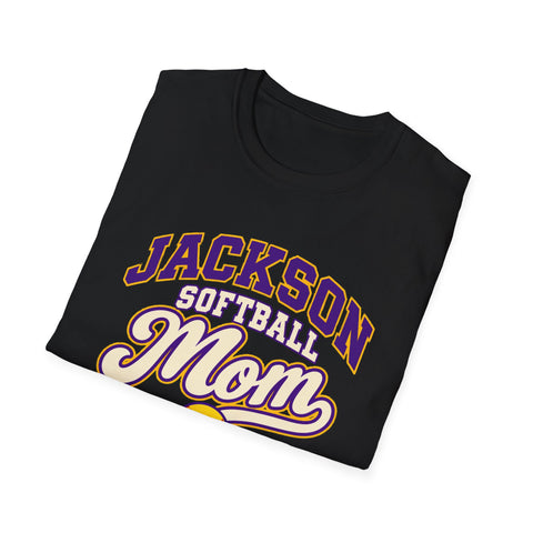 Jackson Polar Bears Softball Mom T-Shirt