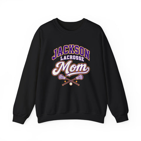 Jackson Polar Bears Lacrosse Mom Crewneck
