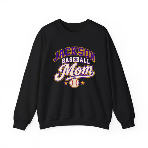 Jackson Polar Bears Baseball Mom Crewneck