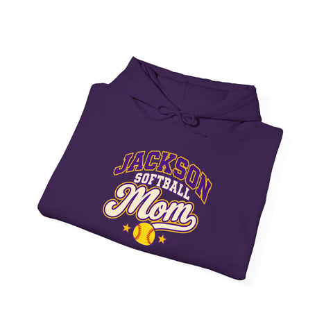 Jackson Polar Bears Softball Mom Hoodie