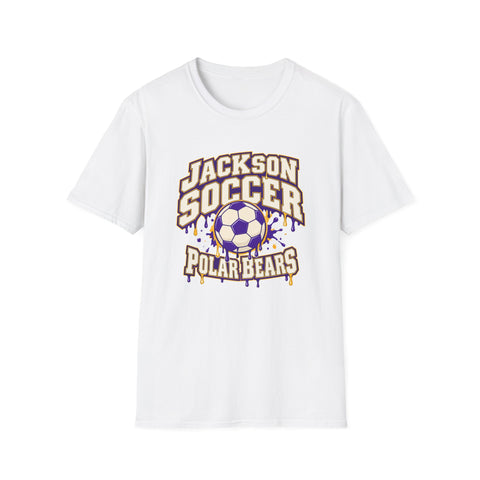 Jackson Polar Bears Soccer Drip T-Shirt