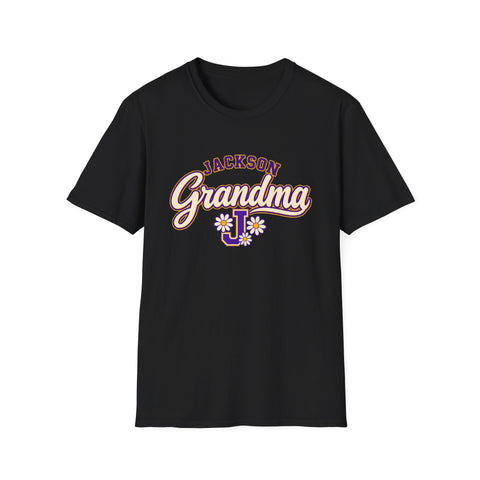 Jackson Polar Bears Grandma Floral T-Shirt