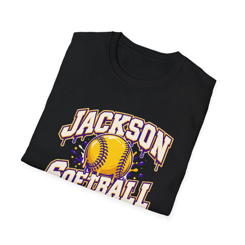 Jackson Polar Bears Softball Drip T-Shirt