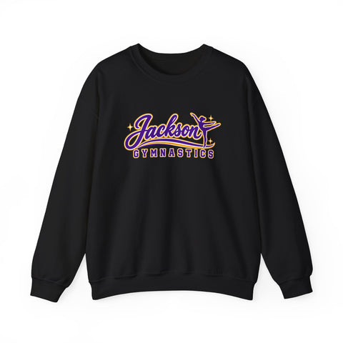 Jackson Polar Bears Gymnastics Retro Script Crewneck Sweatshirt