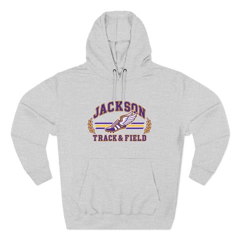Jackson Polar Bears Track & Field Winged Shoe Hoodie