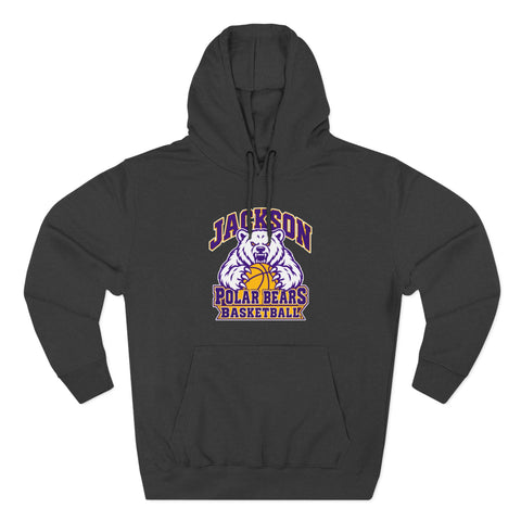 Jackson Polar Bears Basketball Mascot Hoodie