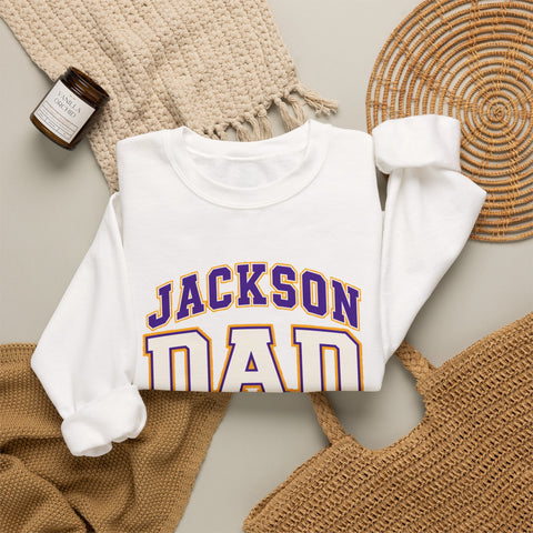 Jackson Polar Bears Dad Crewneck