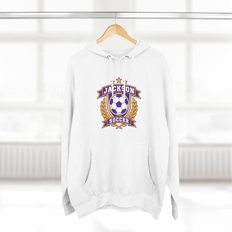 Jackson Polar Bears Soccer Retro Crest Hoodie