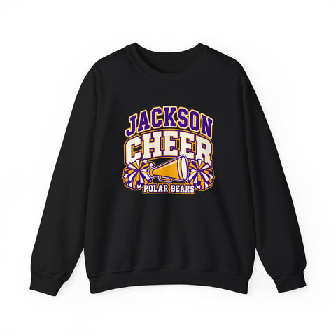 Jackson Polar Bears Cheerleading Bold Spirit Crewneck
