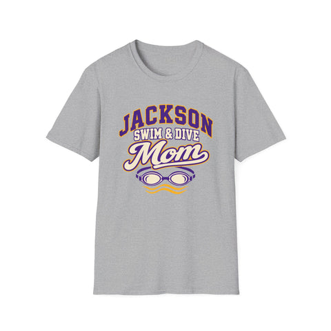 Jackson Polar Bears Swim & Dive Mom T-Shirt