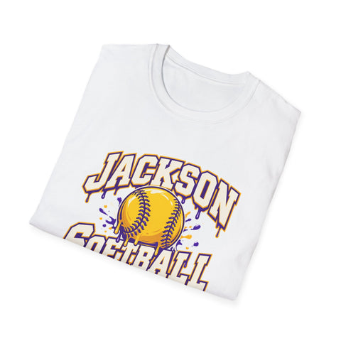 Jackson Polar Bears Softball Drip T-Shirt