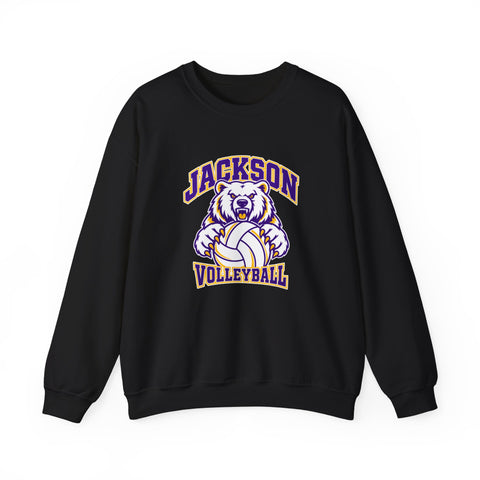 Jackson Polar Bears Volleyball Mascot Crewneck Sweatshirt