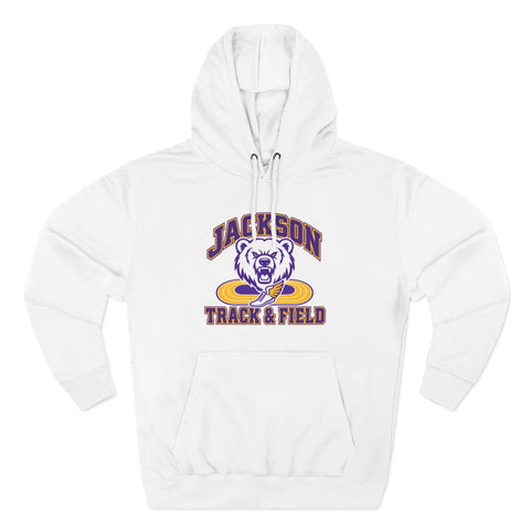 Jackson Polar Bears Track & Field Mascot Hoodie