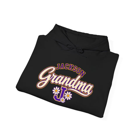 Jackson Polar Bears Grandma Floral Hoodie