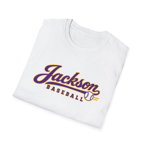 Jackson Polar Bears Baseball Retro Script T-Shirt
