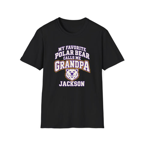 Jackson Polar Bears My Favorite Polar Bear Grandpa T-Shirt