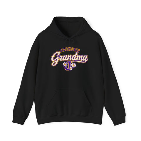 Jackson Polar Bears Grandma Floral Hoodie