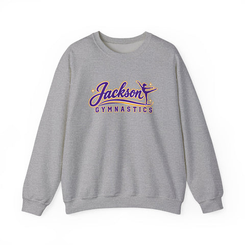 Jackson Polar Bears Gymnastics Retro Script Crewneck Sweatshirt