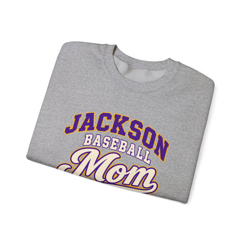 Jackson Polar Bears Baseball Mom Crewneck