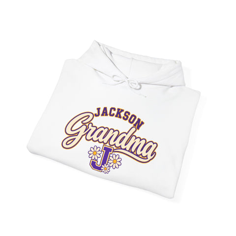 Jackson Polar Bears Grandma Floral Hoodie