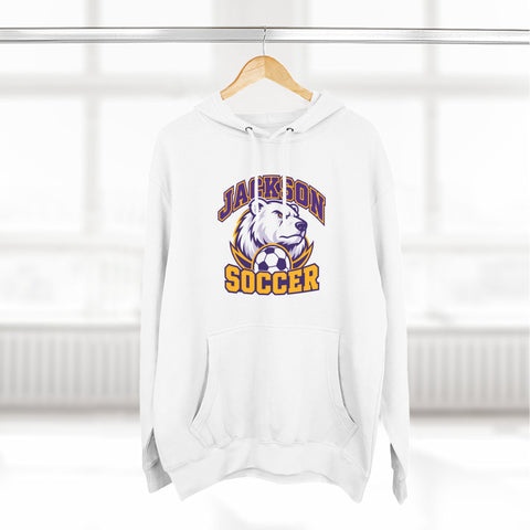 Jackson Polar Bears Soccer Mascot Hoodie