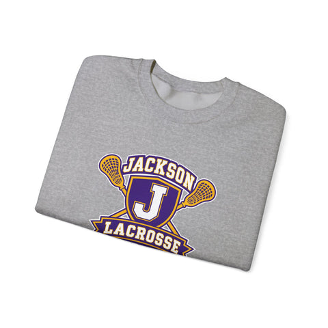 Jackson Polar Bears Lacrosse Varsity Crest Crewneck Sweatshirt
