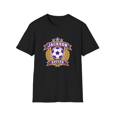 Jackson Polar Bears Soccer Retro Crest T-Shirt