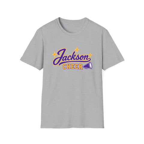 Jackson Polar Bears Cheer Retro Script T-Shirt