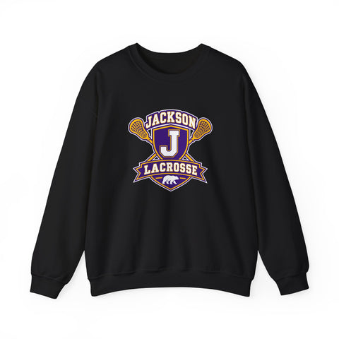 Jackson Polar Bears Lacrosse Varsity Crest Crewneck Sweatshirt