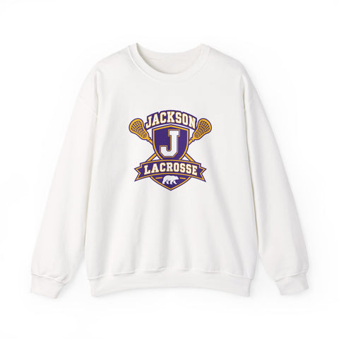 Jackson Polar Bears Lacrosse Varsity Crest Crewneck Sweatshirt