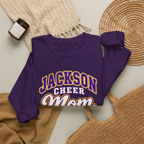 Jackson Polar Bears Cheer Mom Crewneck