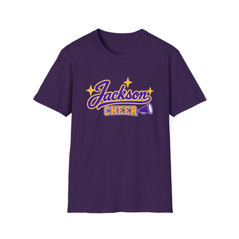 Jackson Polar Bears Cheer Retro Script T-Shirt