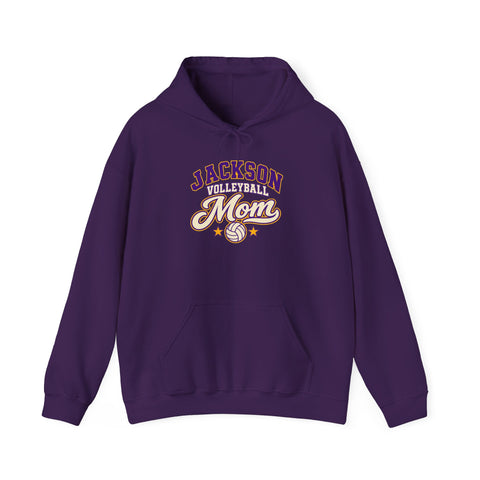 Jackson Polar Bears Volleyball Mom Hoodie