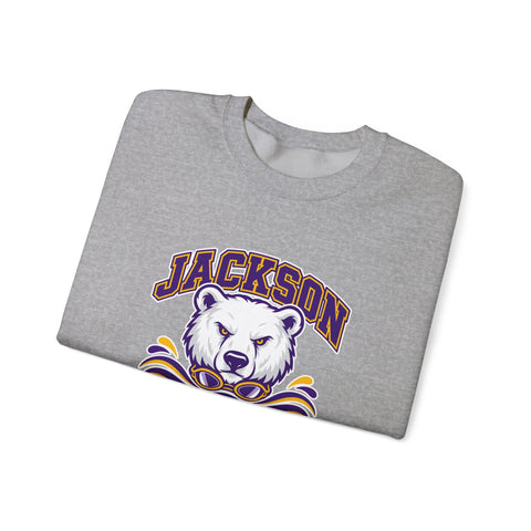 Jackson Polar Bears Swim & Dive Mascot Crewneck Sweatshirt