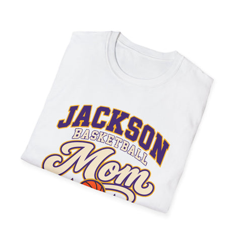 Jackson Polar Bears Basketball Mom T-Shirt