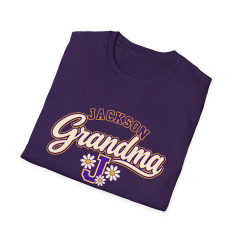 Jackson Polar Bears Grandma Floral T-Shirt
