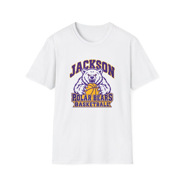 Jackson Polar Bears Basketball Mascot T-Shirt