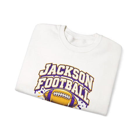 Jackson Polar Bears Football Drip Crewneck