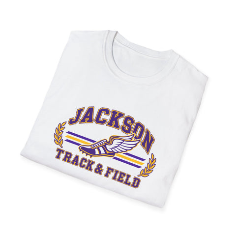 Jackson Polar Bears Track & Field Winged Shoe T-Shirt
