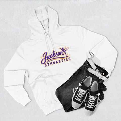 Jackson Polar Bears Gymnastics Retro Script Hoodie