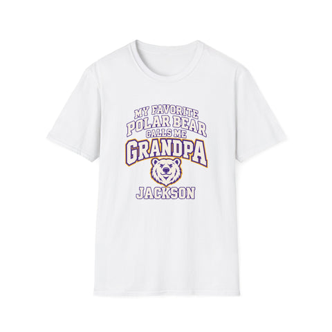 Jackson Polar Bears My Favorite Polar Bear Grandpa T-Shirt