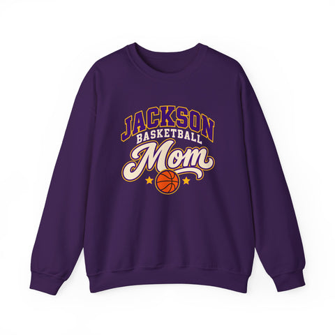 Jackson Polar Bears Basketball Mom Crewneck