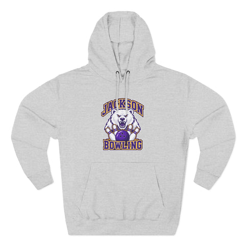 Jackson Polar Bears Bowling Mascot Hoodie