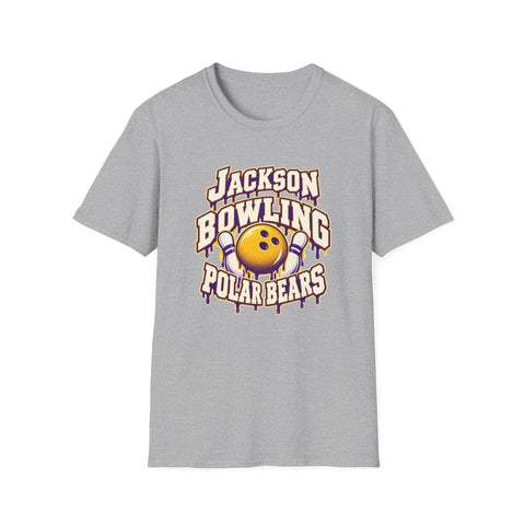 Jackson Polar Bears Bowling Drip T-Shirt