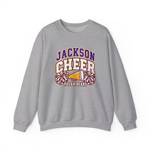 Jackson Polar Bears Cheerleading Bold Spirit Crewneck