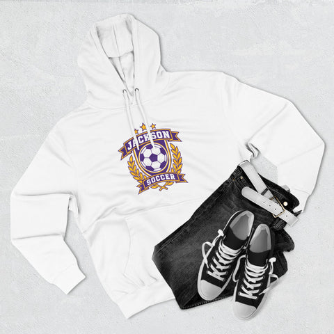 Jackson Polar Bears Soccer Retro Crest Hoodie