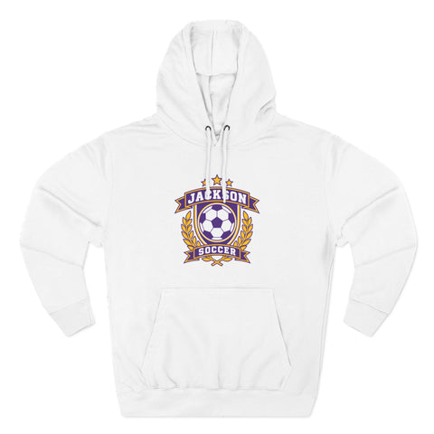 Jackson Polar Bears Soccer Retro Crest Hoodie